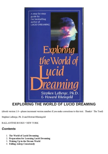 What Is Lucid Dreaming?